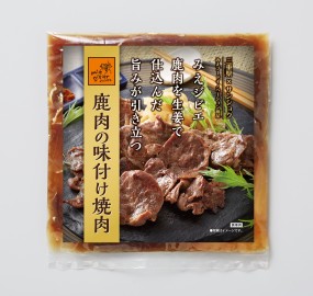 鹿肉味付け焼肉180gラベル有